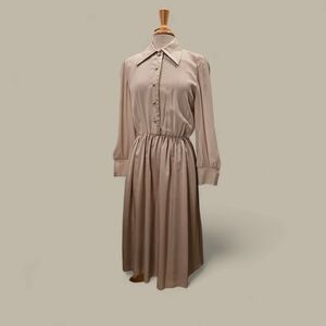 Caron Vintage Midi Dress